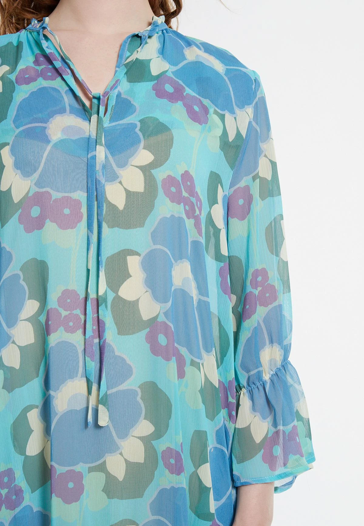 Ana Alcazar Ruches Jurk Dimonis 4 Ana Alcazar Ruches Jurk Dimonis - Afbeelding 4