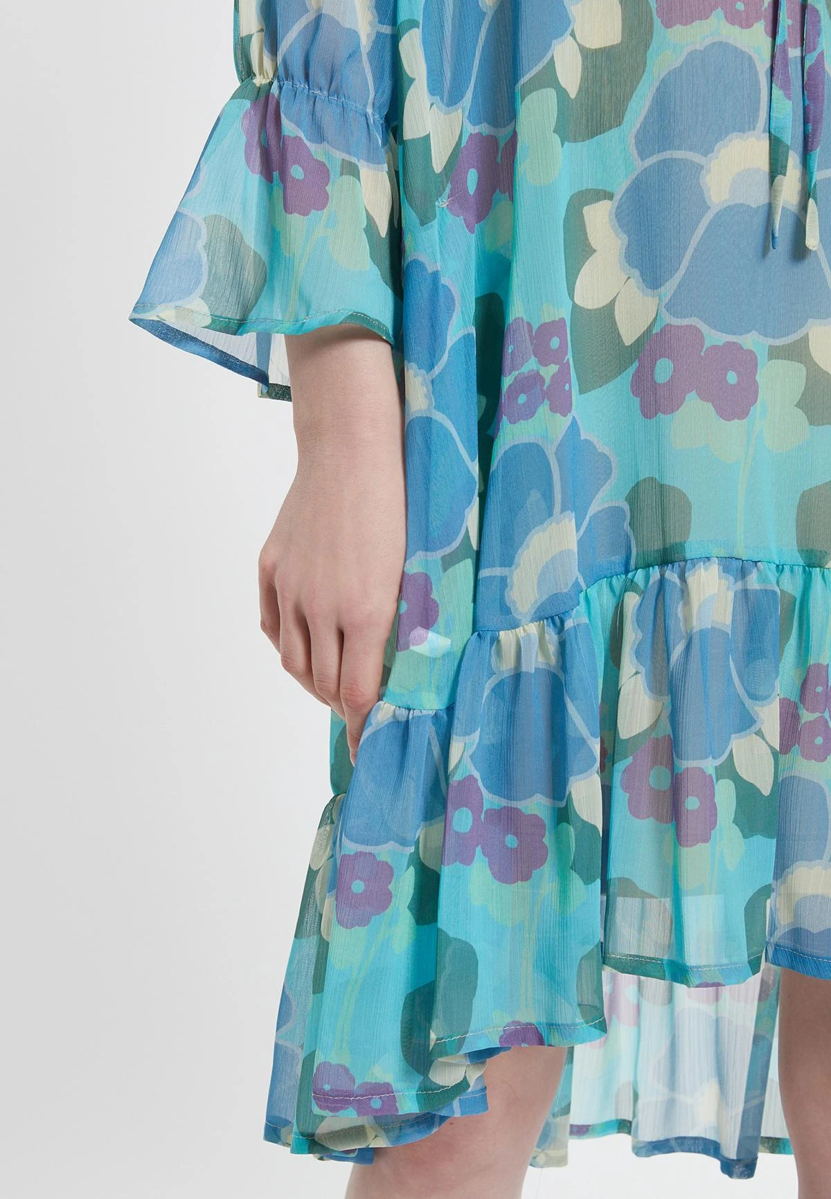 Ana Alcazar Ruches Jurk Dimonis 5 Ana Alcazar Ruches Jurk Dimonis - Afbeelding 5