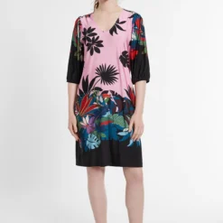 Ana Alcazar Korte Mouwen Jurk Dokyra