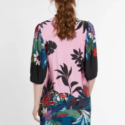 Ana Alcazar Korte Mouwen Jurk Dokyra -Goedkope Mooie Kled Winkel ana alcazar 048518 30894