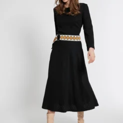 Ana Alcazar Midi Jurk Eafisy