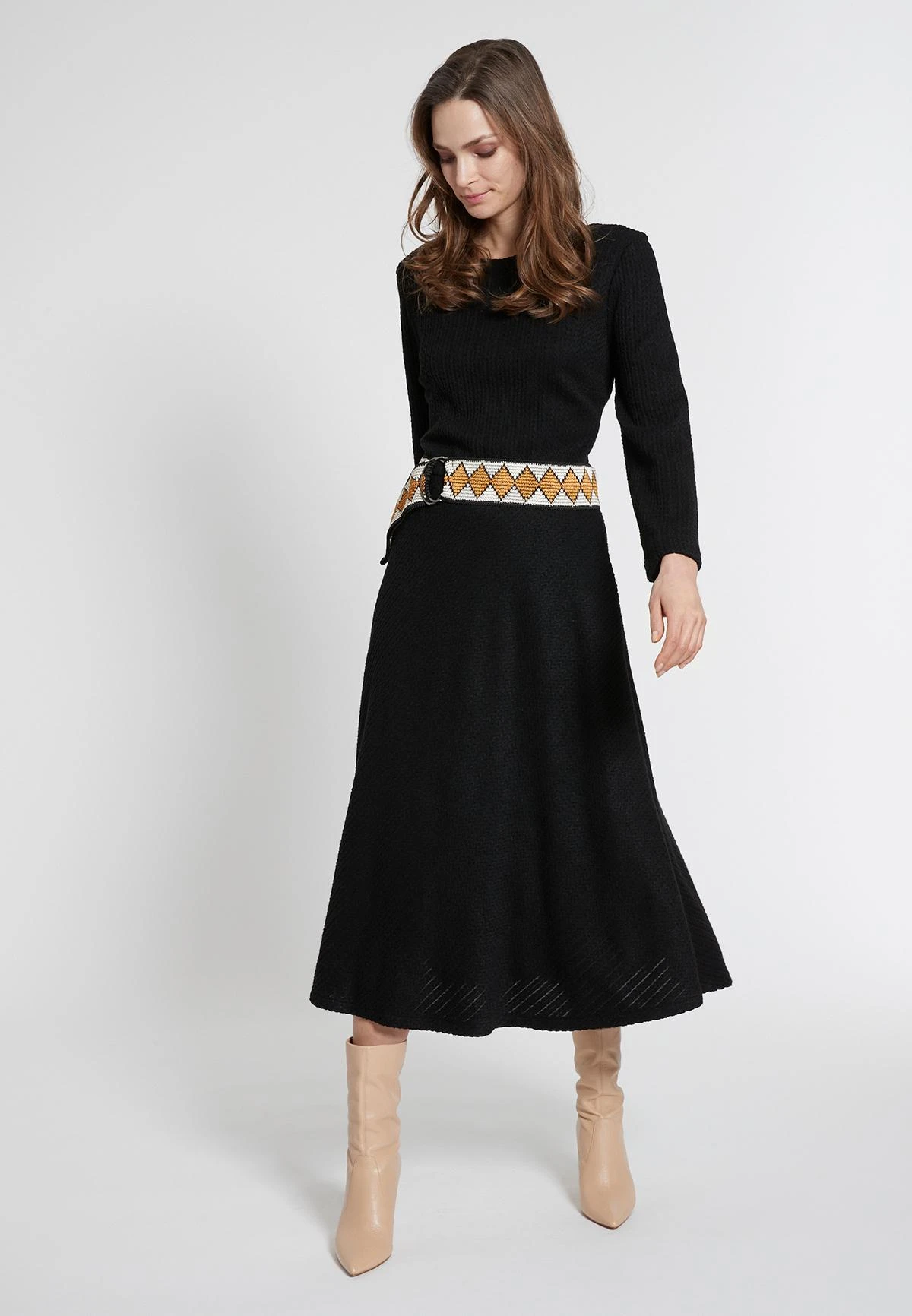 Ana Alcazar Midi Jurk Eafisy 1 Ana Alcazar Midi Jurk Eafisy