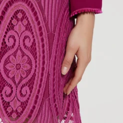 Ana Alcazar Mix Jurk Edafine -Goedkope Mooie Kled Winkel ana alcazar 048569 3106 5805