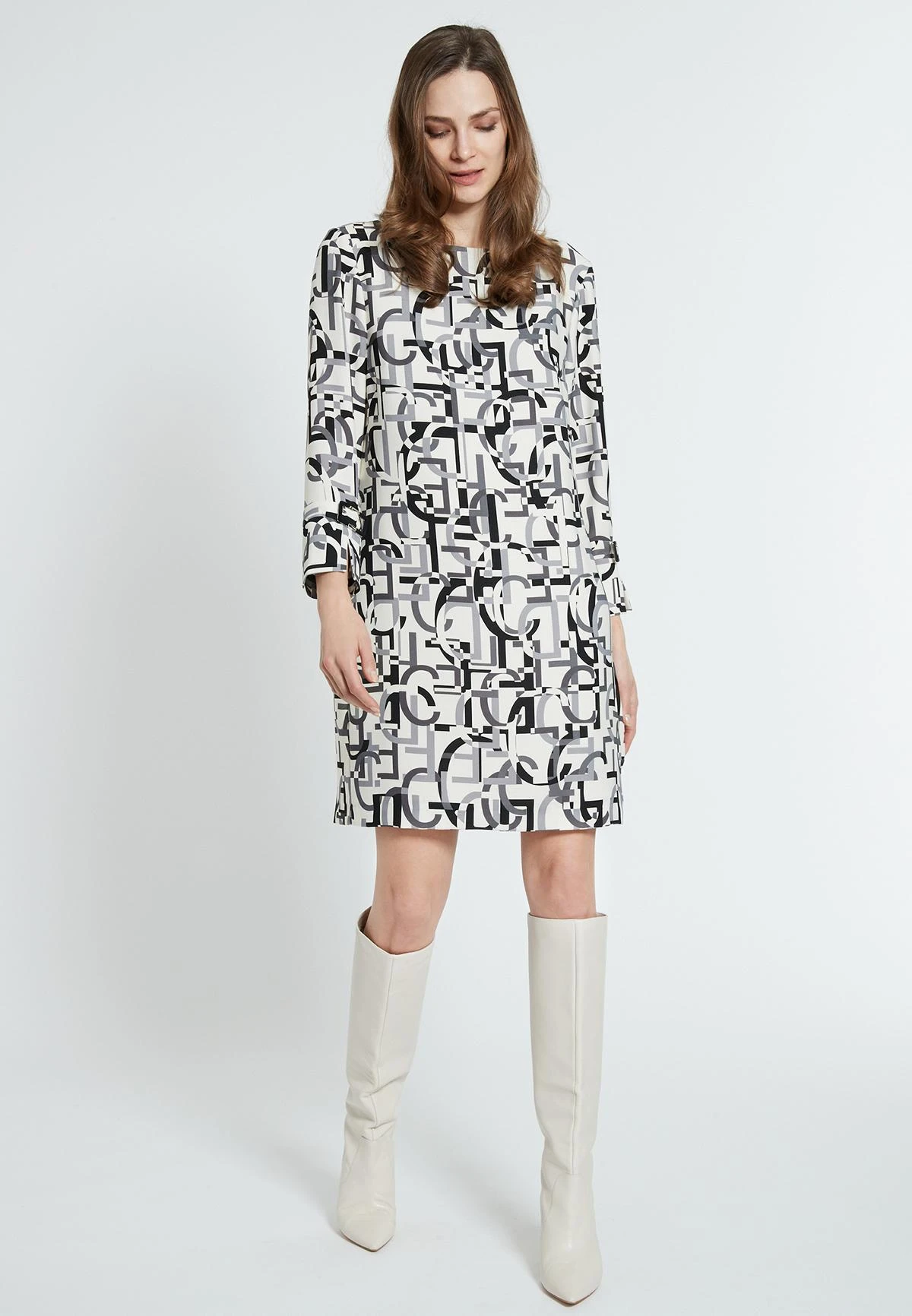 Ana Alcazar Print Jurk Edasty 1 Ana Alcazar Print Jurk Edasty