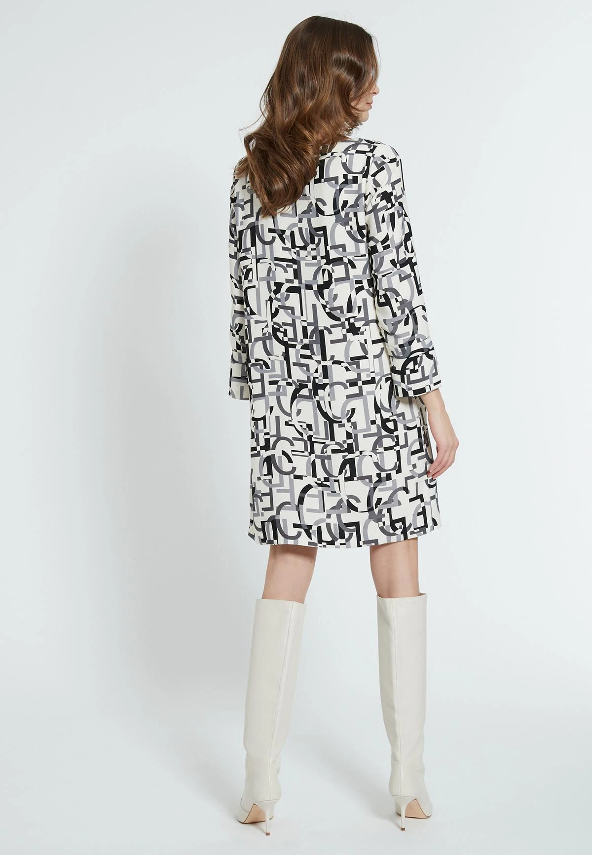Ana Alcazar Print Jurk Edasty 4 Ana Alcazar Print Jurk Edasty - Afbeelding 4