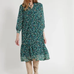 Ana Alcazar Midi Jurk Efane