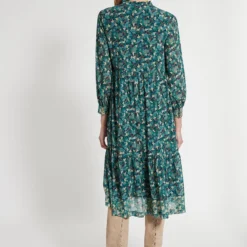 Ana Alcazar Midi Jurk Efane -Goedkope Mooie Kled Winkel ana alcazar 048595 31144