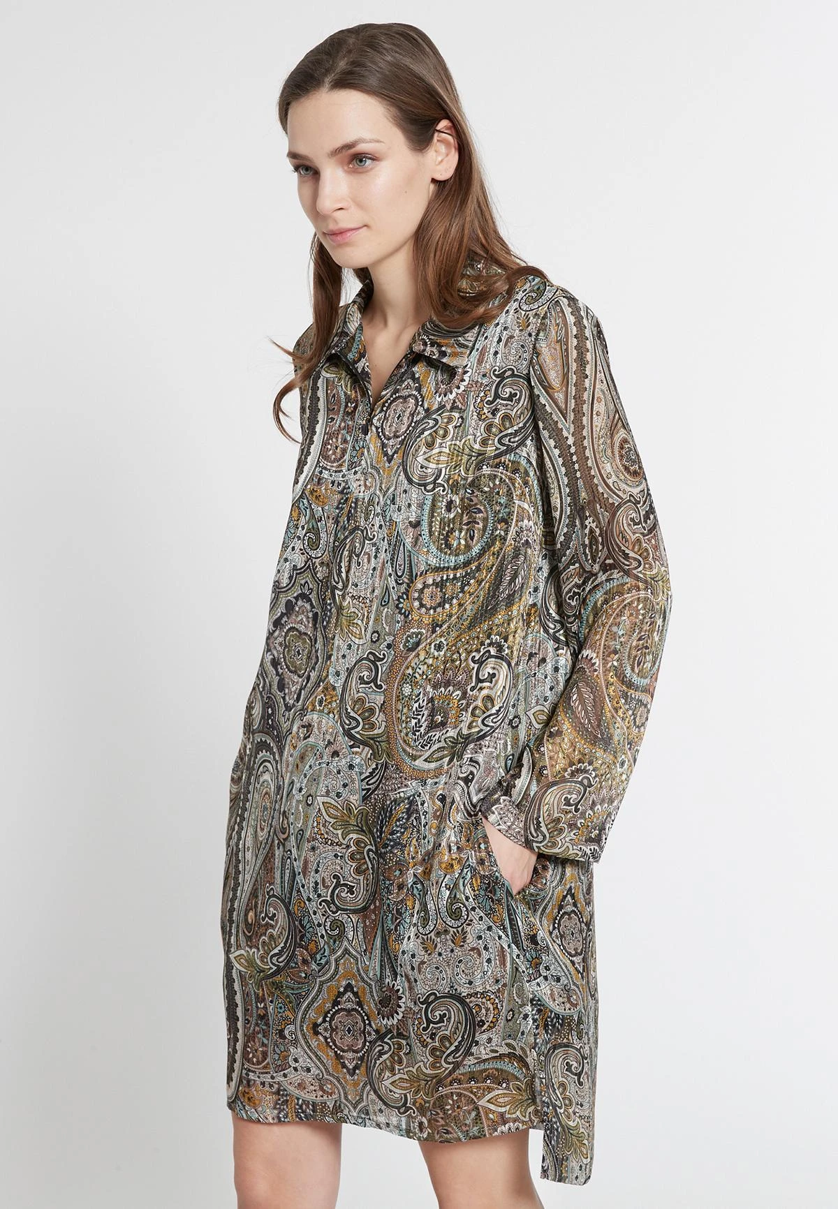 Ana Alcazar Overhemd Jurk Efgine 2 Ana Alcazar Overhemd Jurk Efgine - Afbeelding 2