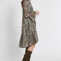 Ana Alcazar Volant Jurk Efgene -Goedkope Mooie Kled Winkel ana alcazar 048601 31153