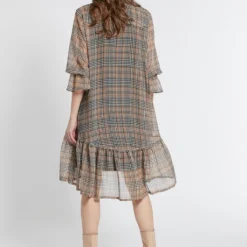 Ana Alcazar Volant Jurk Efimea -Goedkope Mooie Kled Winkel ana alcazar 048602 31165