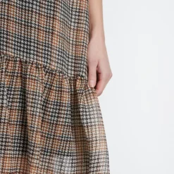 Ana Alcazar Volant Jurk Efimea -Goedkope Mooie Kled Winkel ana alcazar 048602 31166