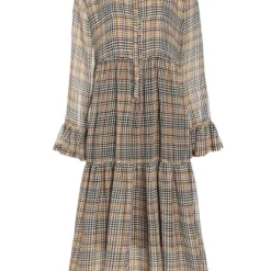 Ana Alcazar Midi Jurk Effme -Goedkope Mooie Kled Winkel ana alcazar 048603 31161