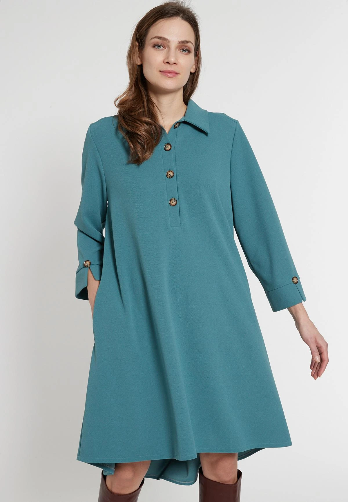 Ana Alcazar Swingende Jurk Elanea 2 Ana Alcazar Swingende Jurk Elanea - Afbeelding 2