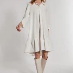 Ana Alcazar Volant Jurk Elbona