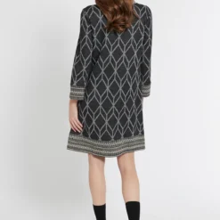 Ana Alcazar A-Lijn Jurk Ekora -Goedkope Mooie Kled Winkel ana alcazar 048650 31234