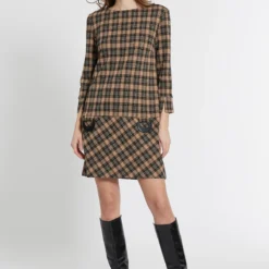 Ana Alcazar Geruite Jurk Emmy