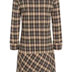 Ana Alcazar Geruite Jurk Emmy 10 Ana Alcazar Geruite Jurk Emmy -Goedkope Mooie Kled Winkel ana alcazar 048665 31266