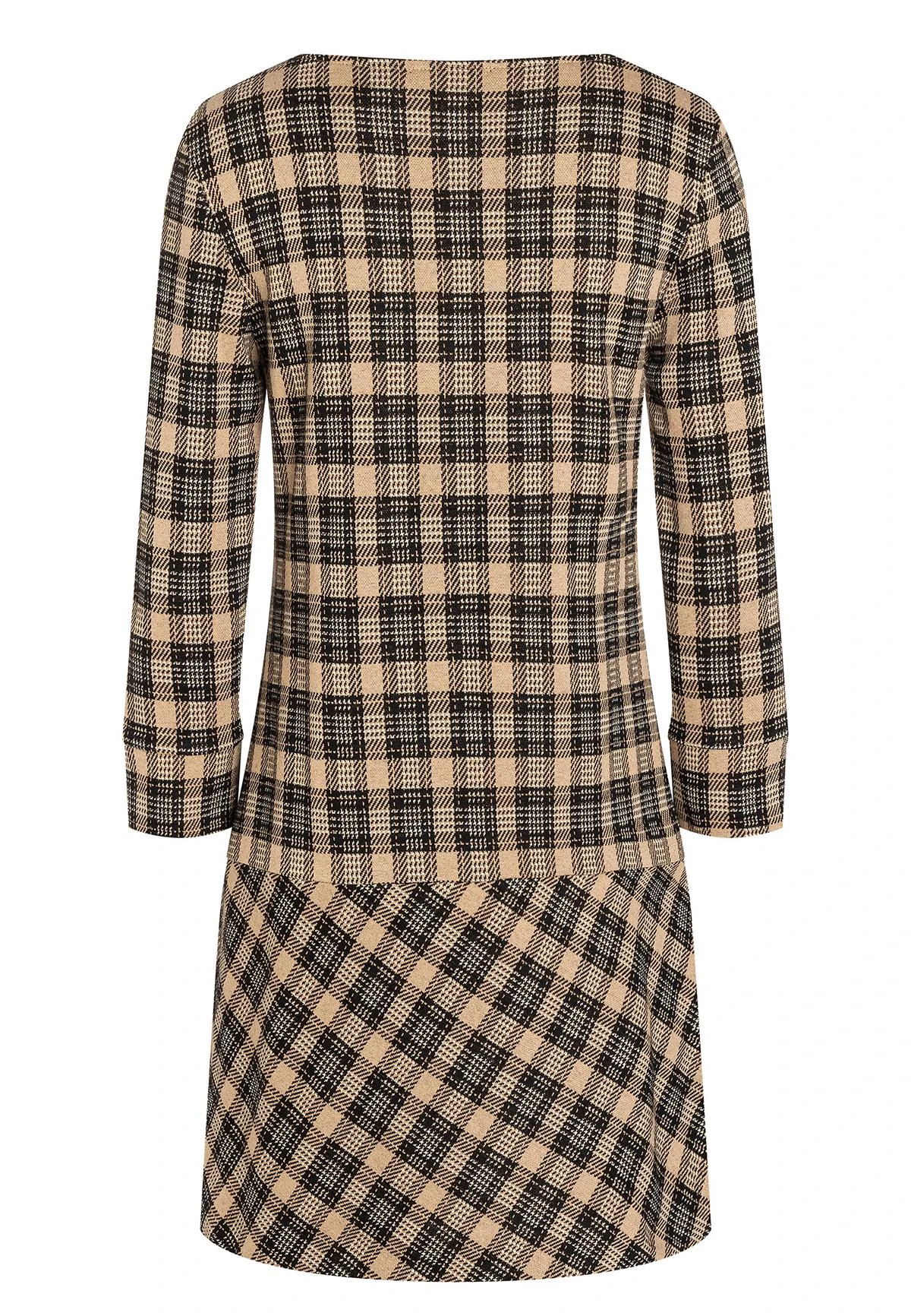 Ana Alcazar Geruite Jurk Emmy 5 Ana Alcazar Geruite Jurk Emmy - Afbeelding 5