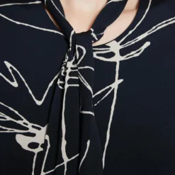 Ana Alcazar Bow Jurk Enja -Goedkope Mooie Kled Winkel ana alcazar 048676 31295