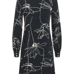 Ana Alcazar Bow Jurk Enja -Goedkope Mooie Kled Winkel ana alcazar 048676 31296