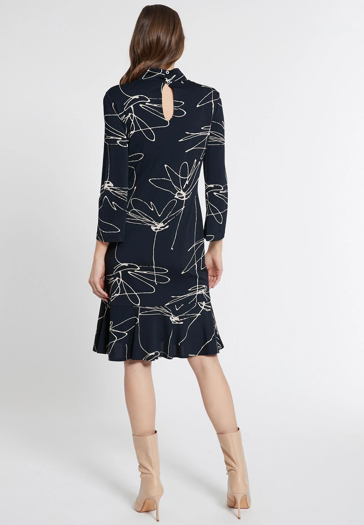 Ana Alcazar Volant Jurk Enjana 3 Ana Alcazar Volant Jurk Enjana - Afbeelding 3