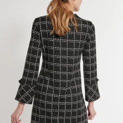 Ana Alcazar Geplooide Jurk Eosyna -Goedkope Mooie Kled Winkel ana alcazar 048704 31364