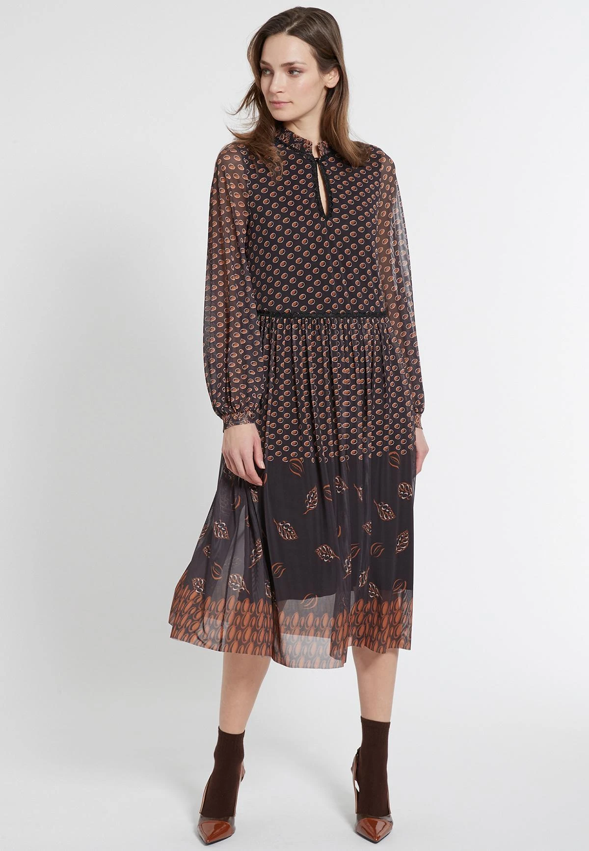 Ana Alcazar Midi Jurk Epsie 1 Ana Alcazar Midi Jurk Epsie