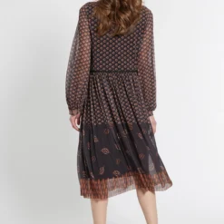 Ana Alcazar Midi Jurk Epsie 8 Ana Alcazar Midi Jurk Epsie -Goedkope Mooie Kled Winkel ana alcazar 048712 31394