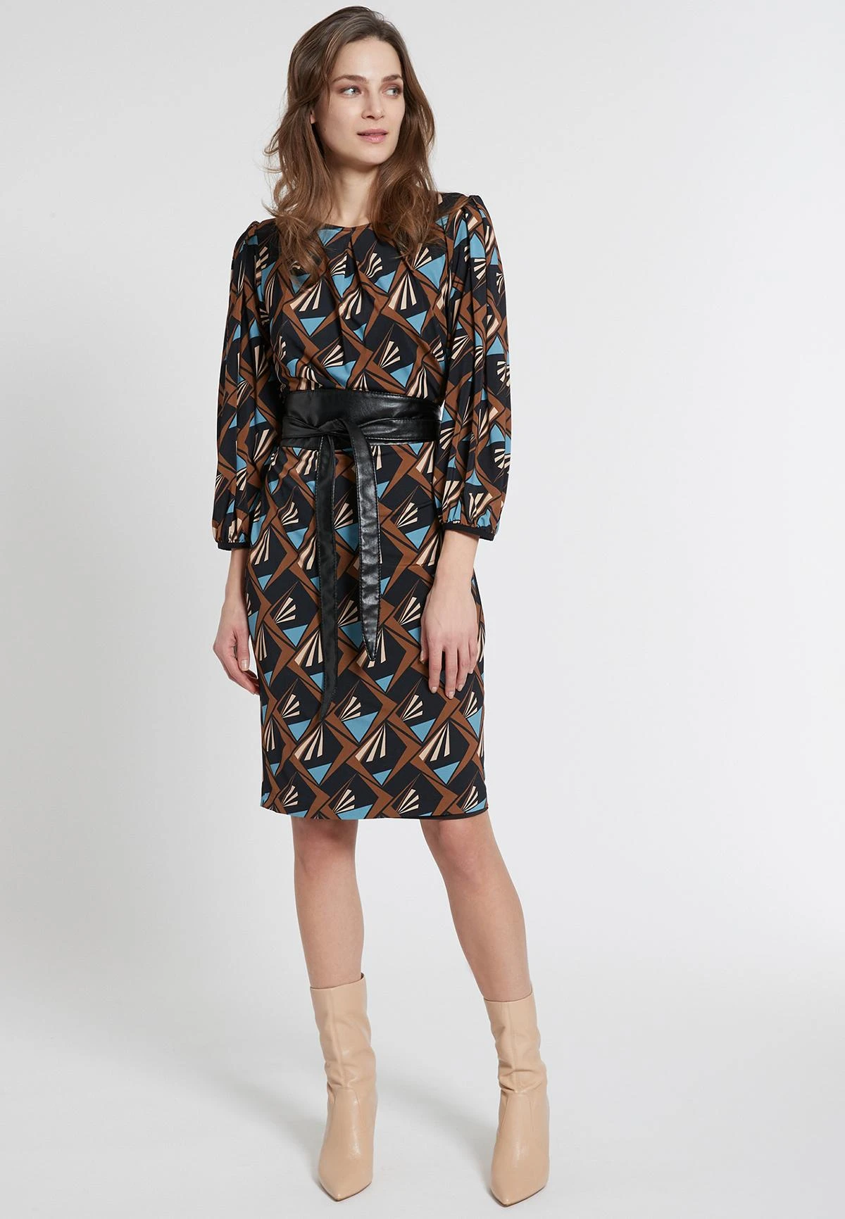 Ana Alcazar Pofmouw Jurk Esida 1 Ana Alcazar Pofmouw Jurk Esida