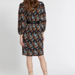 Ana Alcazar Pofmouw Jurk Esida 9 Ana Alcazar Pofmouw Jurk Esida -Goedkope Mooie Kled Winkel ana alcazar 048724 31424