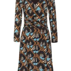 Ana Alcazar Getailleerde Jurk Esadia -Goedkope Mooie Kled Winkel ana alcazar 048725 31421