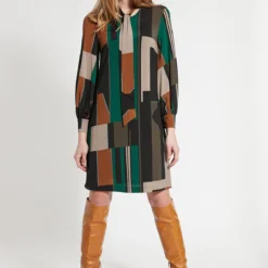 Ana Alcazar Bow Tie Jurk Estasy