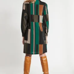 Ana Alcazar Bow Tie Jurk Estasy -Goedkope Mooie Kled Winkel ana alcazar 048732 31444