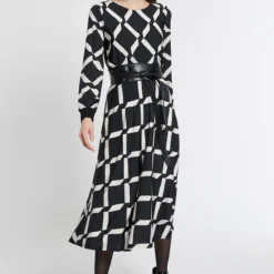 Ana Alcazar Midi Jurk Etria