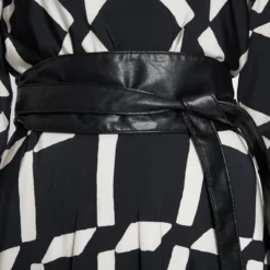 Ana Alcazar Midi Jurk Etria -Goedkope Mooie Kled Winkel ana alcazar 048736 31455