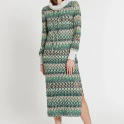 Ana Alcazar Gebreide Jurk Etali