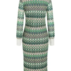 Ana Alcazar Gebreide Jurk Etali 10 Ana Alcazar Gebreide Jurk Etali -Goedkope Mooie Kled Winkel ana alcazar 048741 31476