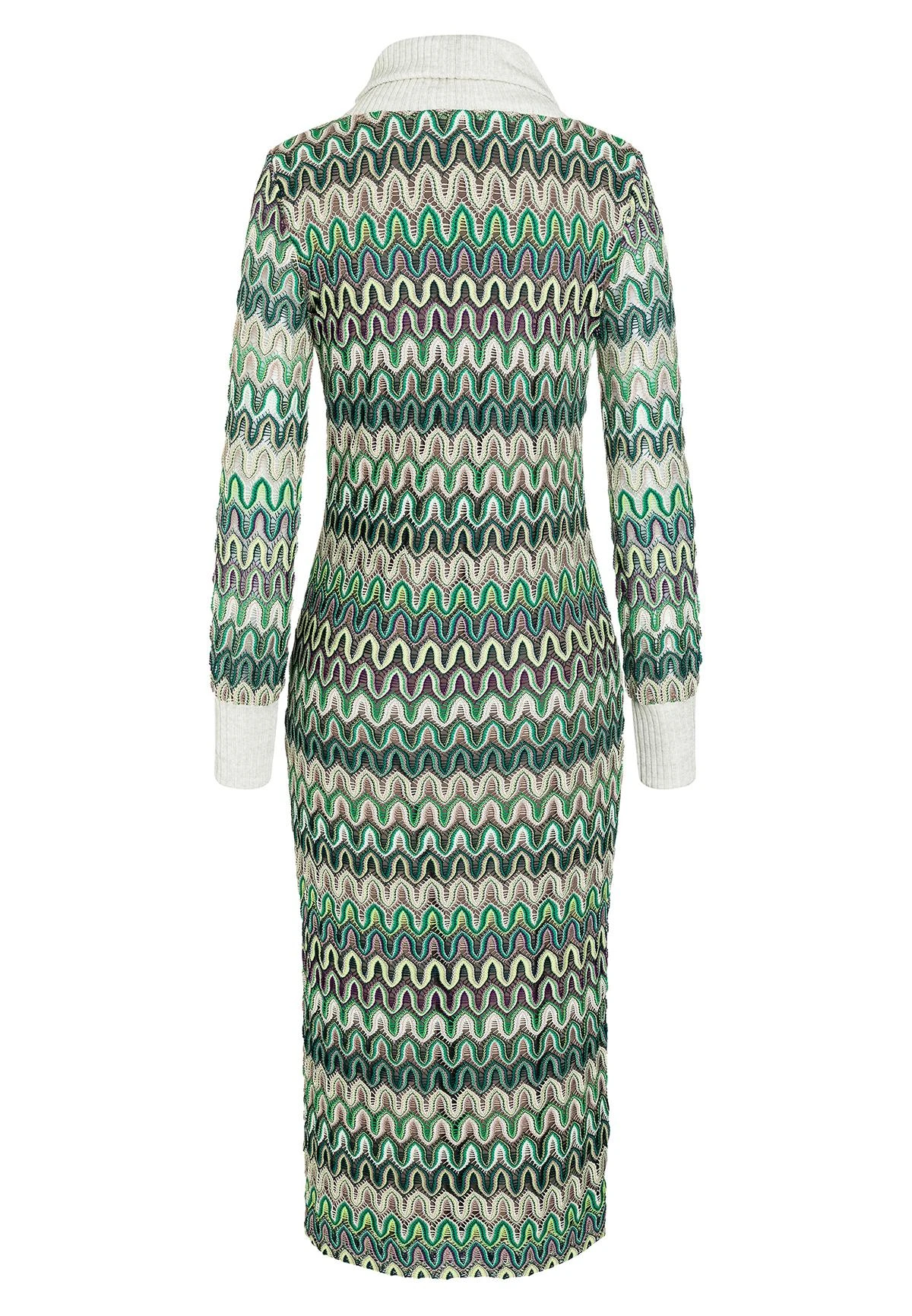 Ana Alcazar Gebreide Jurk Etali 5 Ana Alcazar Gebreide Jurk Etali - Afbeelding 5