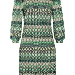 Ana Alcazar Gebreide Jurk Etylia -Goedkope Mooie Kled Winkel ana alcazar 048743 31471