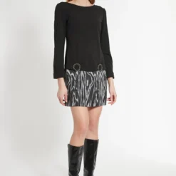 Ana Alcazar Mix Jurk Ehabli