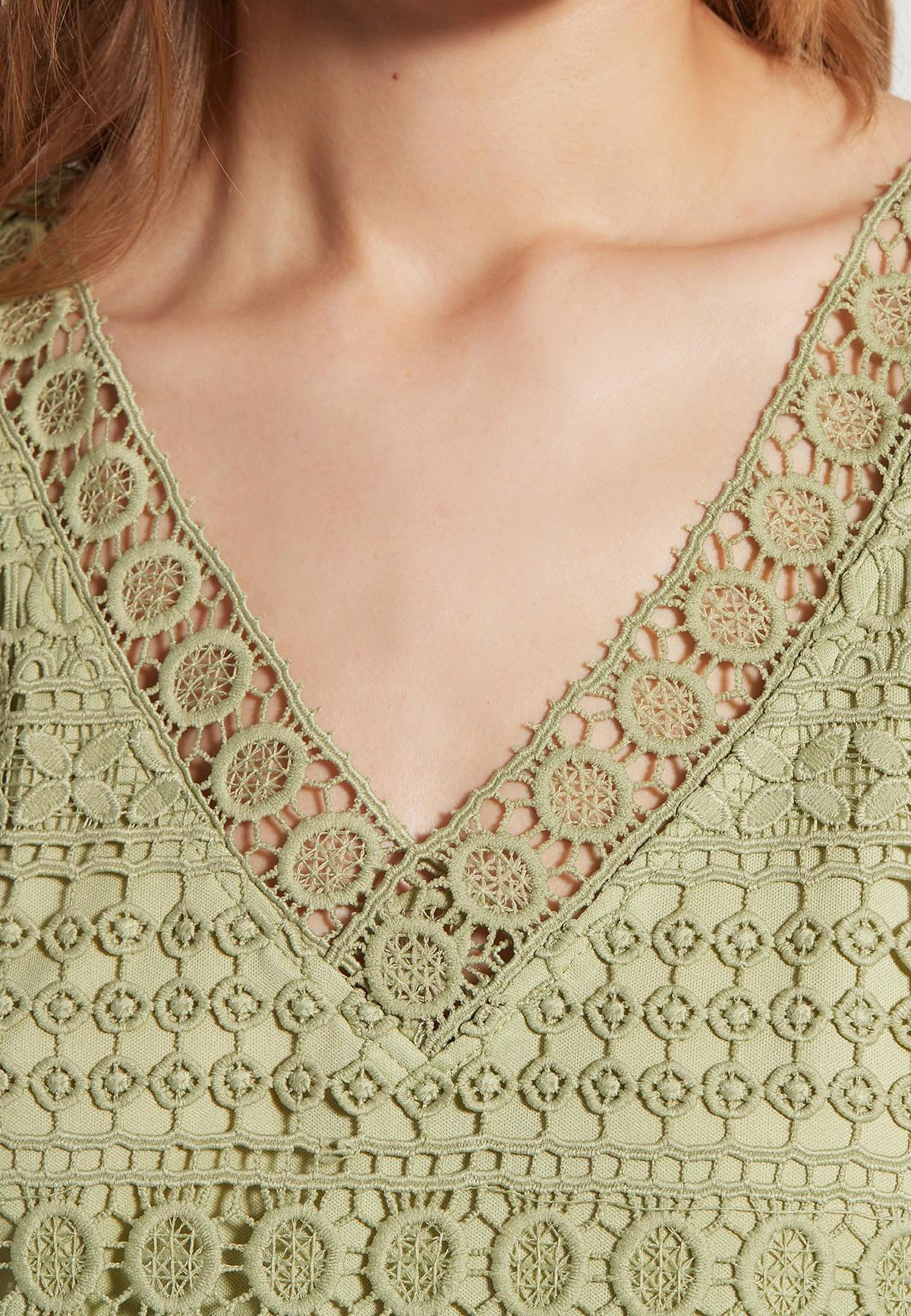 Ana Alcazar Kant Jurk Fabi 5 Ana Alcazar Kant Jurk Fabi - Afbeelding 5