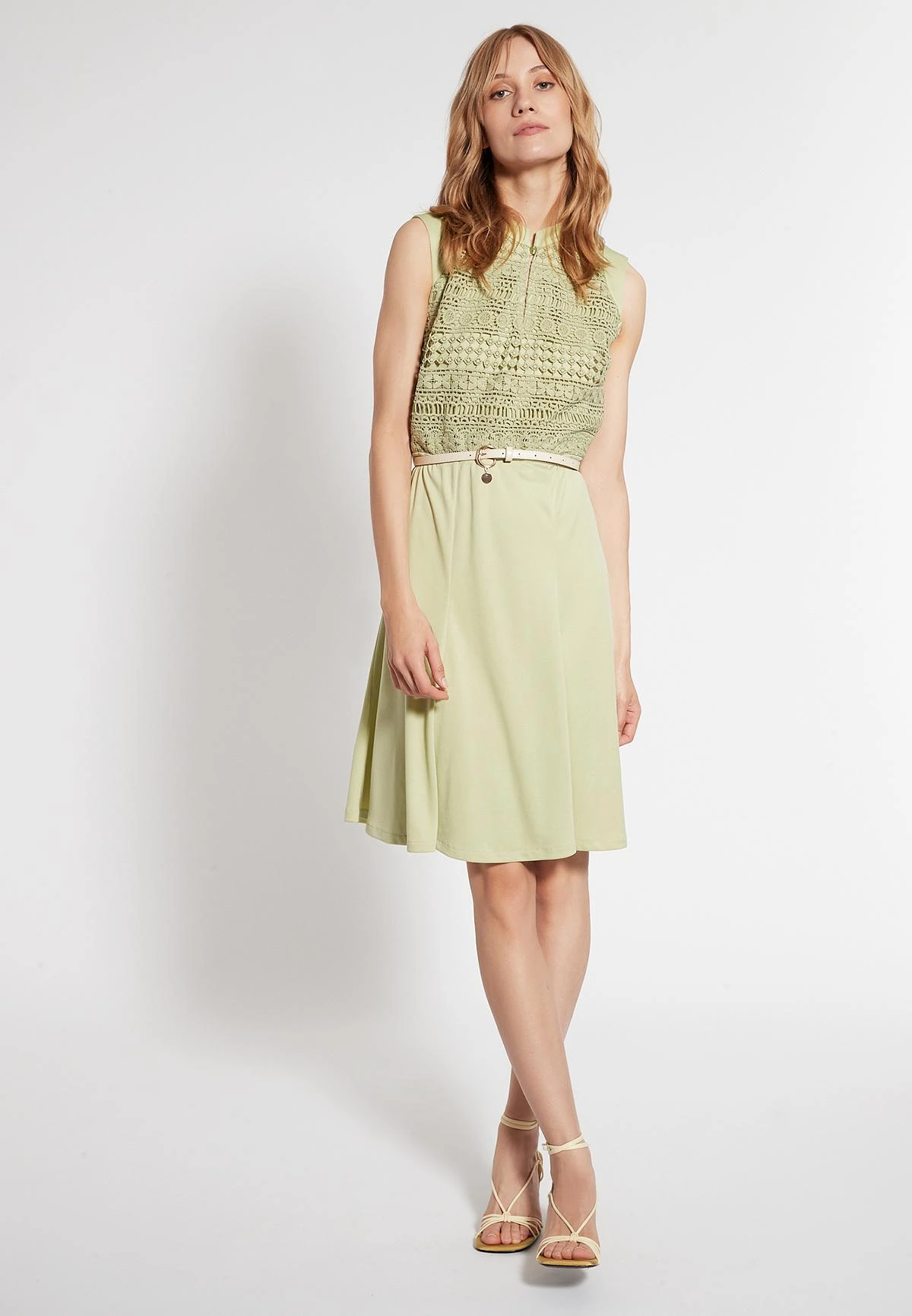 Ana Alcazar Mix Jurk Fabina 1 Ana Alcazar Mix Jurk Fabina