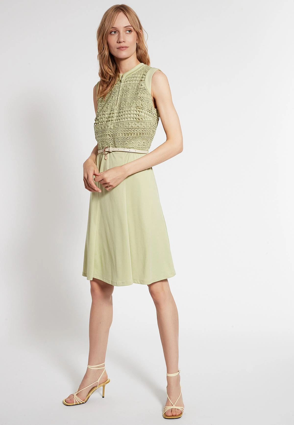 Ana Alcazar Mix Jurk Fabina 2 Ana Alcazar Mix Jurk Fabina - Afbeelding 2