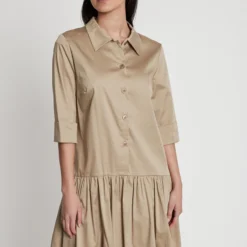 Ana Alcazar Korte Mouwen Jurk Fafyne -Goedkope Mooie Kled Winkel ana alcazar 048892 3176 8003