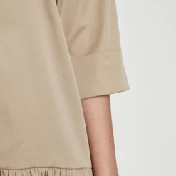 Ana Alcazar Korte Mouwen Jurk Fafyne -Goedkope Mooie Kled Winkel ana alcazar 048892 3176 8007