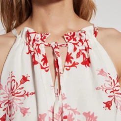 Ana Alcazar Linnen Jurk Fajea -Goedkope Mooie Kled Winkel ana alcazar 048914 3181 9105