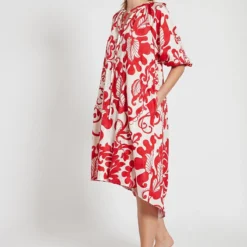 Ana Alcazar Midi Jurk Falma