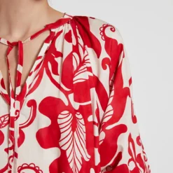 Ana Alcazar Midi Jurk Falma -Goedkope Mooie Kled Winkel ana alcazar 048917 3182 9105