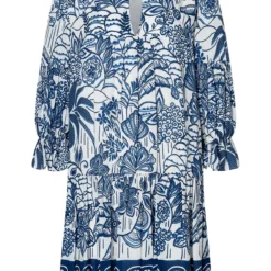Ana Alcazar Print Jurk Famna -Goedkope Mooie Kled Winkel ana alcazar 048922 3183 9101