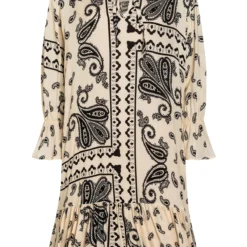 Ana Alcazar Volant Jurk Fanny -Goedkope Mooie Kled Winkel ana alcazar 048925 3184 9101